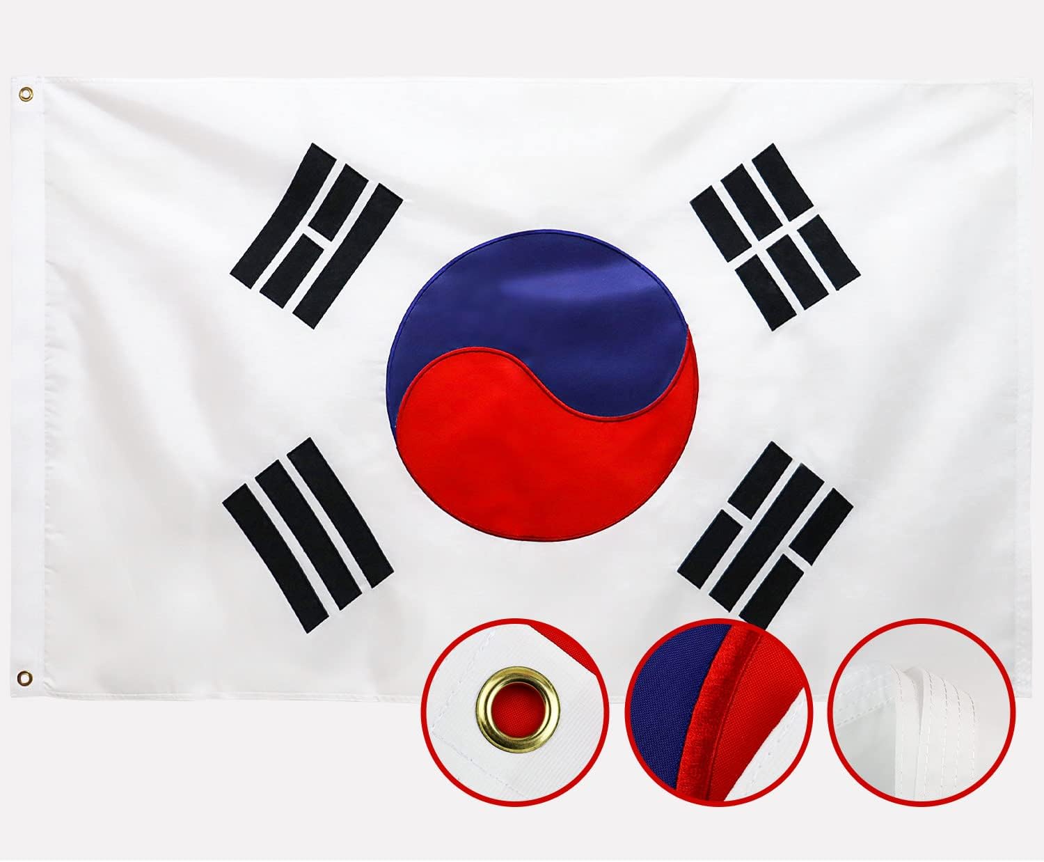 大名韩国国旗 3x5ft